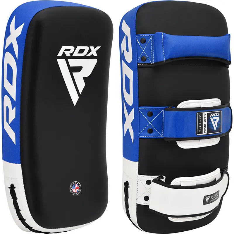 RDX T1 Curved Thai Kick Pad – Black/Blue/White