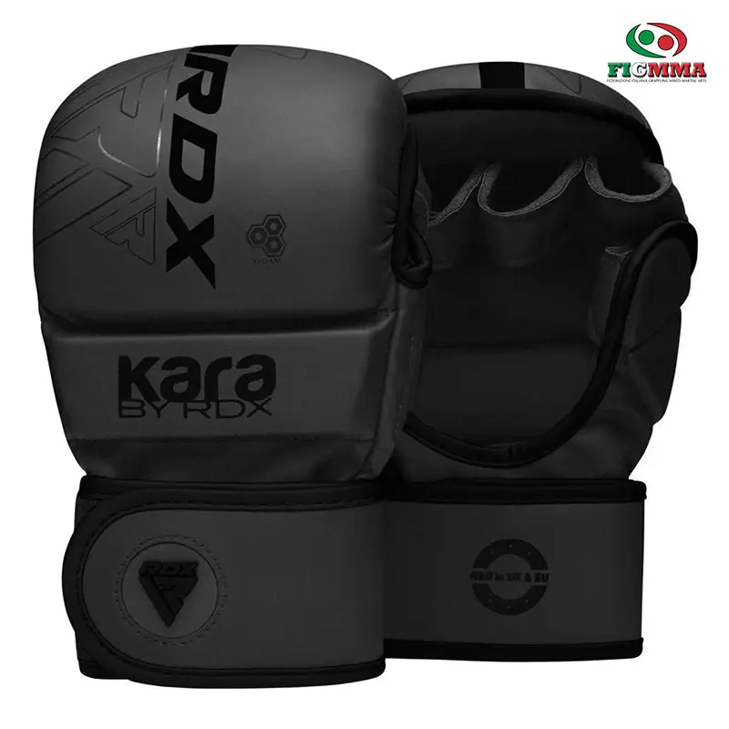 RDX F6 Kara MMA Sparring Gloves – Matte Black