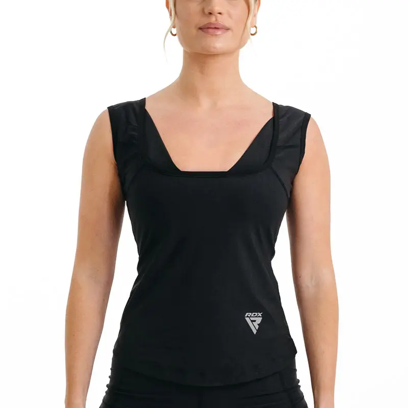 RDX W1 Women Sweat Vest – Black
