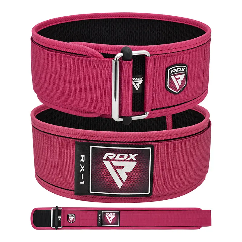 RDX RX1 4 Inch Weightlifting Belt Women – Pink