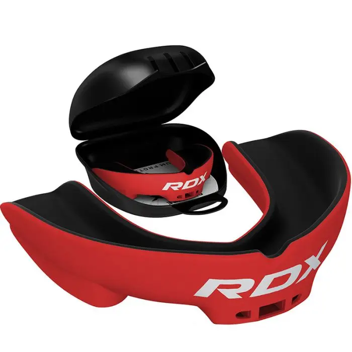 RDX 3W Mouth Guard – Red/Black