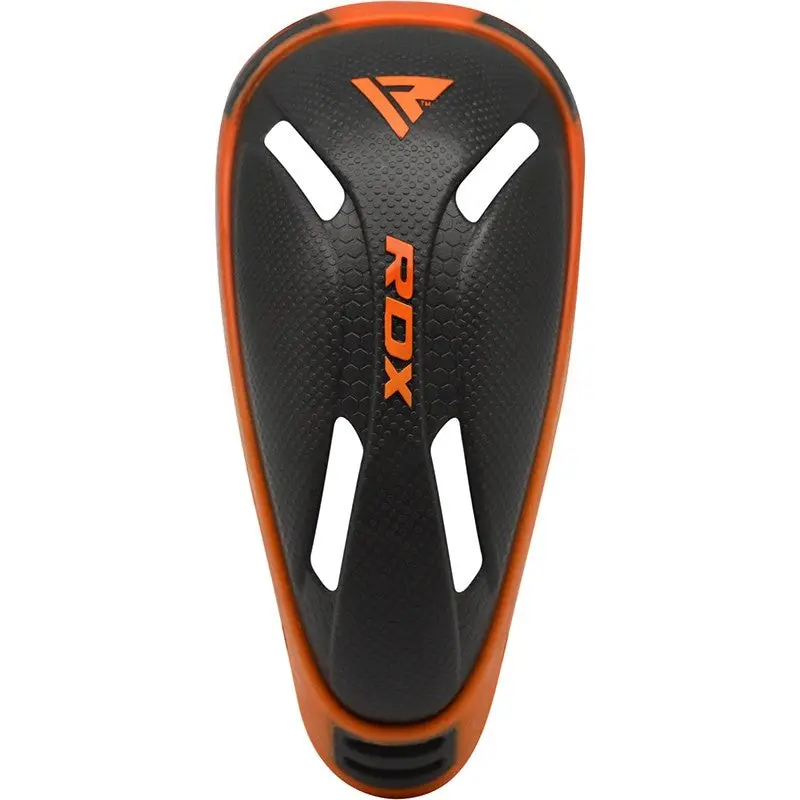 RDX CX PolyGel Groin Cup – Grey/Orange