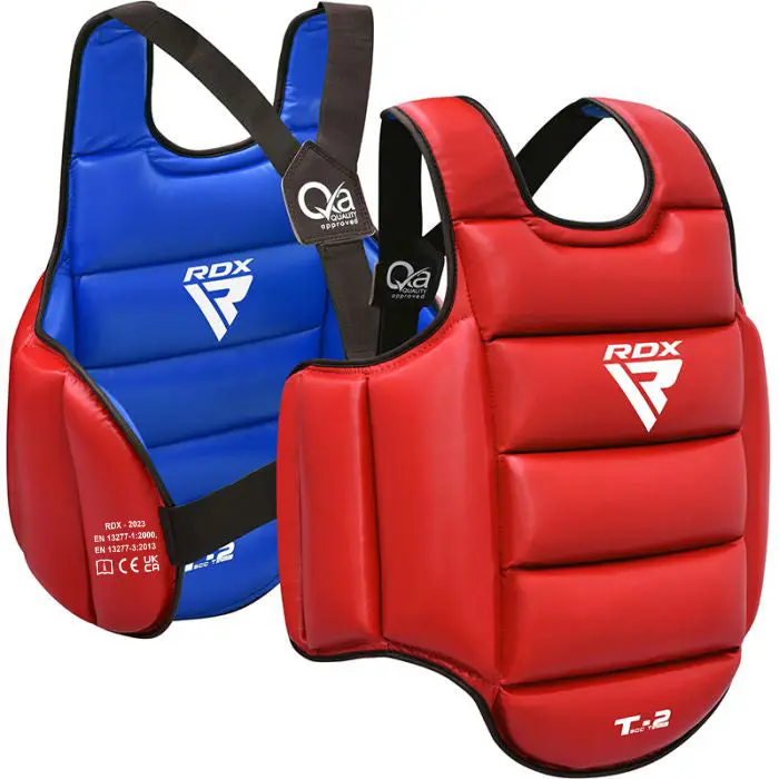 RDX T2 Chest Guard Body Protector – Red/Blue