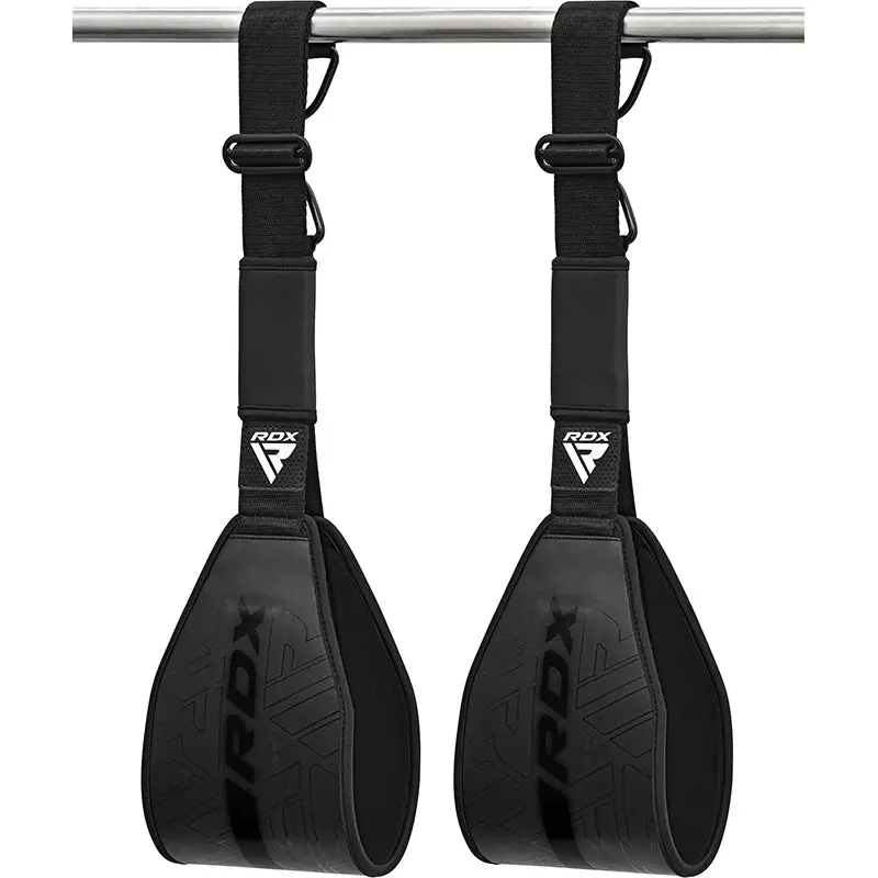 RDX F6 Kara Gym Ab Straps – Matte Black